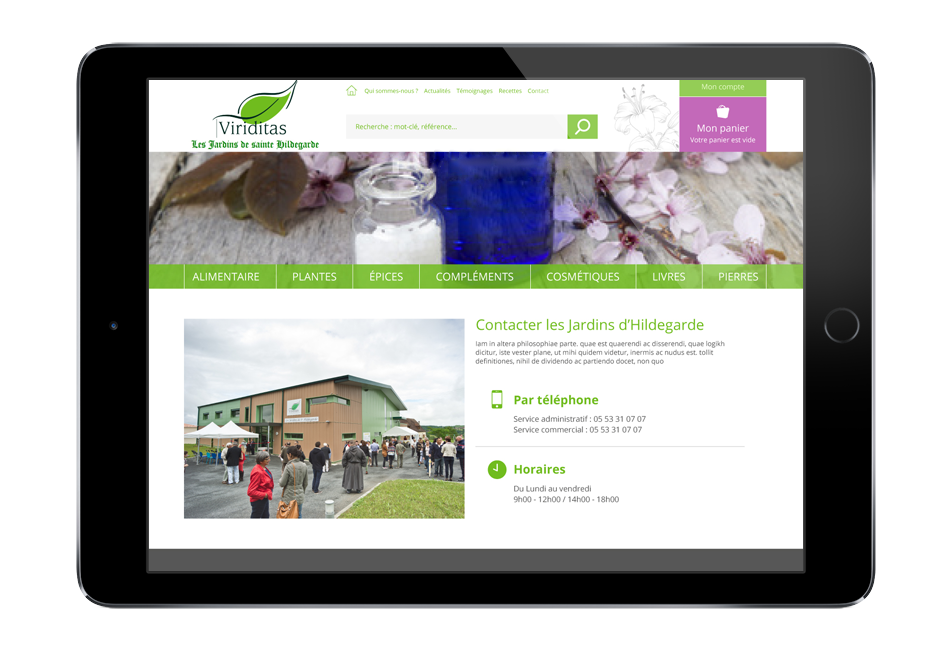 Les jardins de Sainte Hildegarde