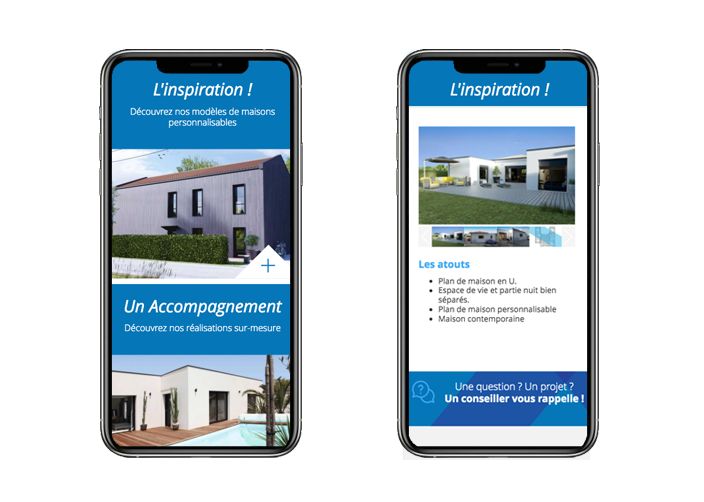 Site mobile - Batica Construction