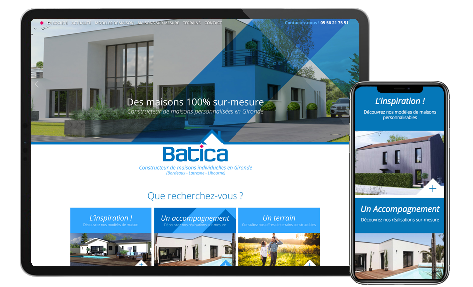 Site mobile Batica - Gironde